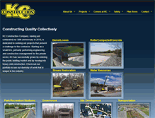 Tablet Screenshot of kcconstruct.com